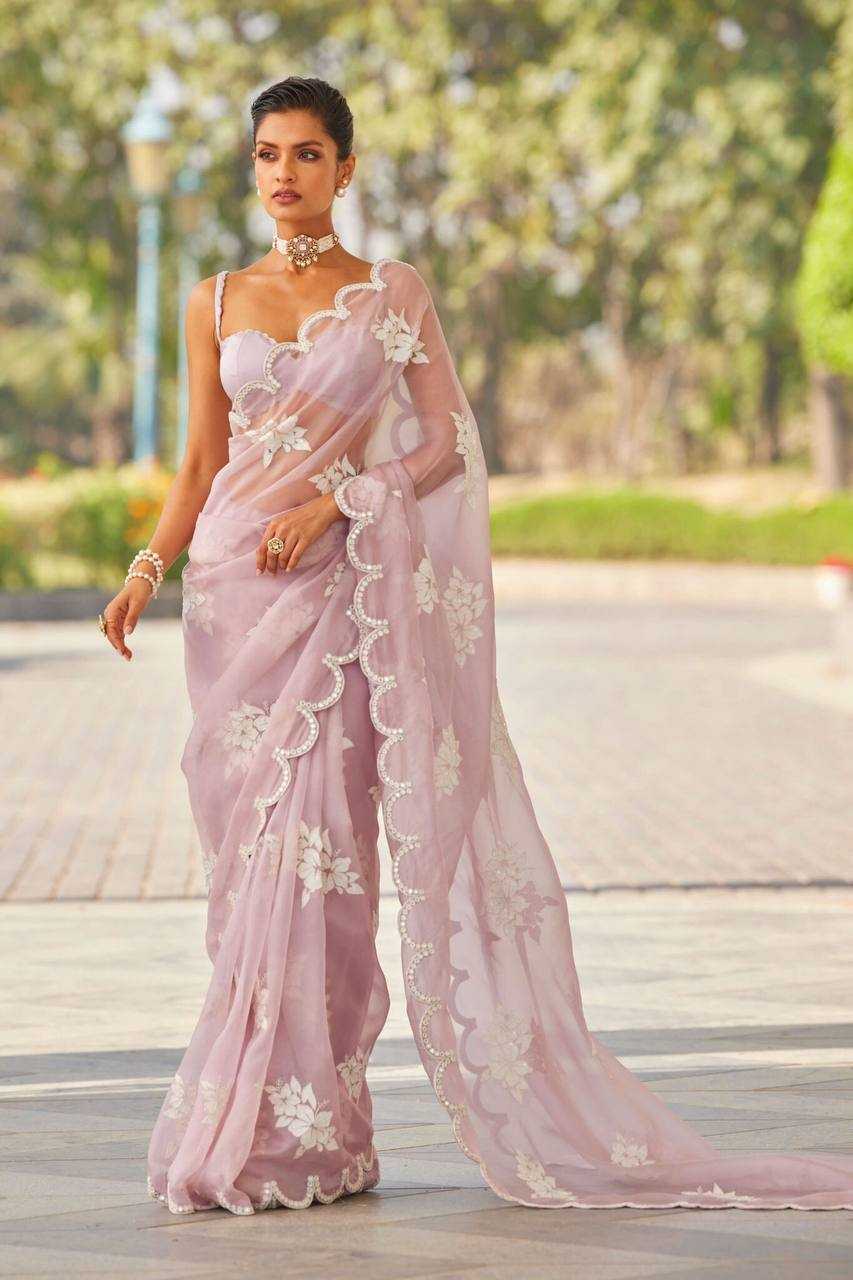Ynf Jimmy Choo RIN131 398 Sarees Wedding Collections Festive Collections Wholesale Jimmy Choo Sarees Sequence Sarees Embroidered Sarees Manufacturer