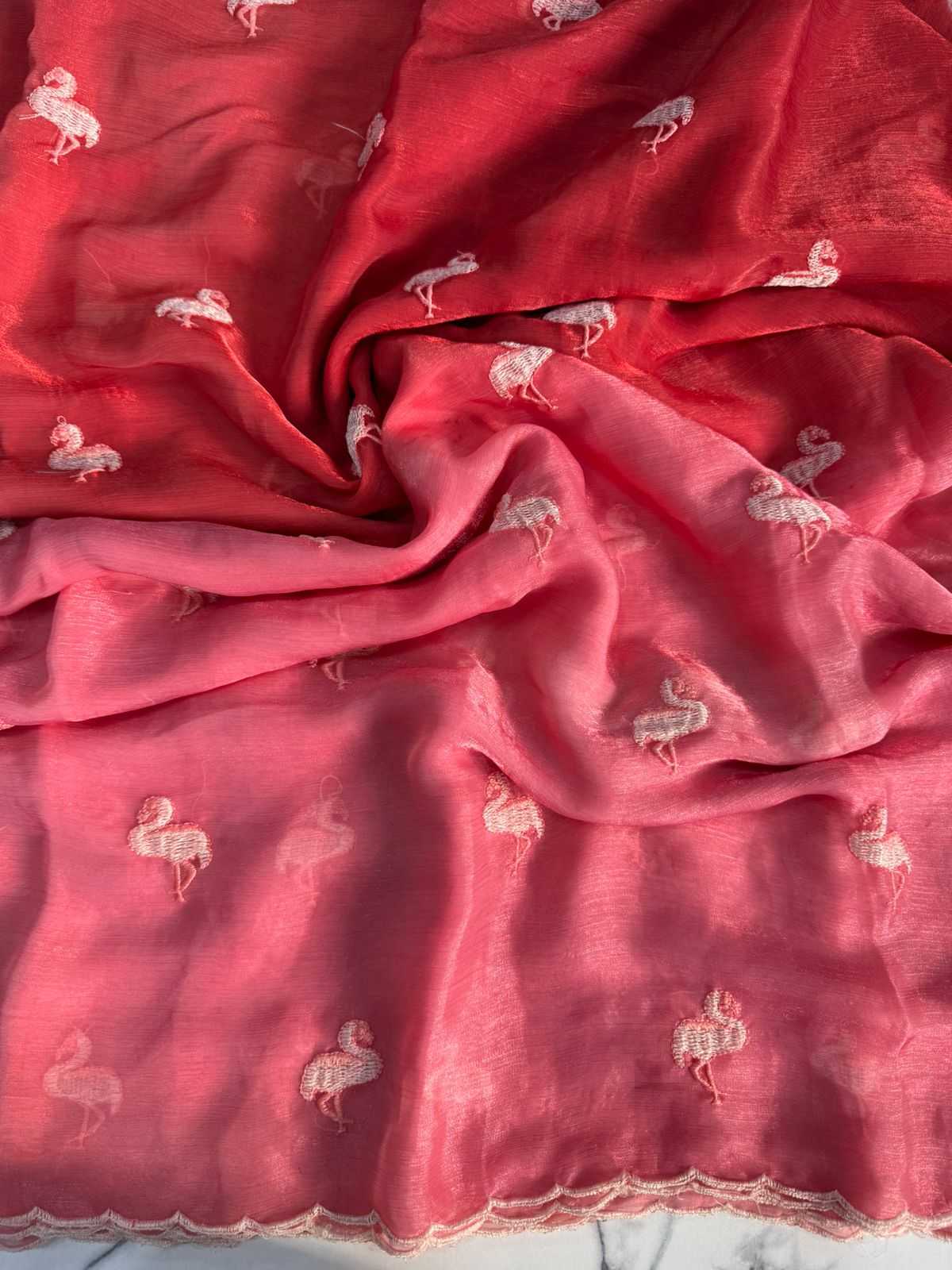 Ynf Jimmy Choo RIN178 batakh Sarees Wedding Collections Festive Collections Wholesale Designer Sarees Jimmy Choo Sarees Embroidered Sarees Manufacturer