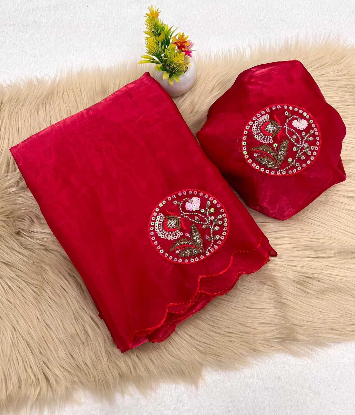 Ynf Jimmy Choo RIN198 312 Sarees Wedding Collections Festive Collections Wholesale Designer Sarees Jimmy Choo Sarees Hand Work Sarees Manufacturer