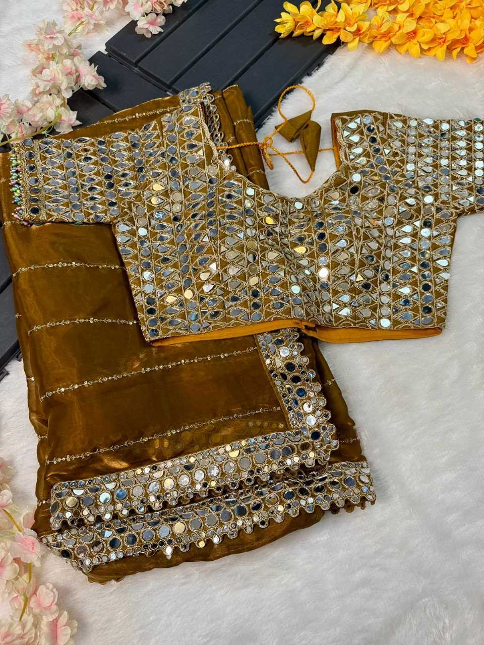 Ynf Jimmy Choo RIN222 Fiza Silk Sarees Wedding Collections Festive Collections Wholesale Handloom Sarees Designer Silk Sarees Silk Sarees For Weddings Manufacturer