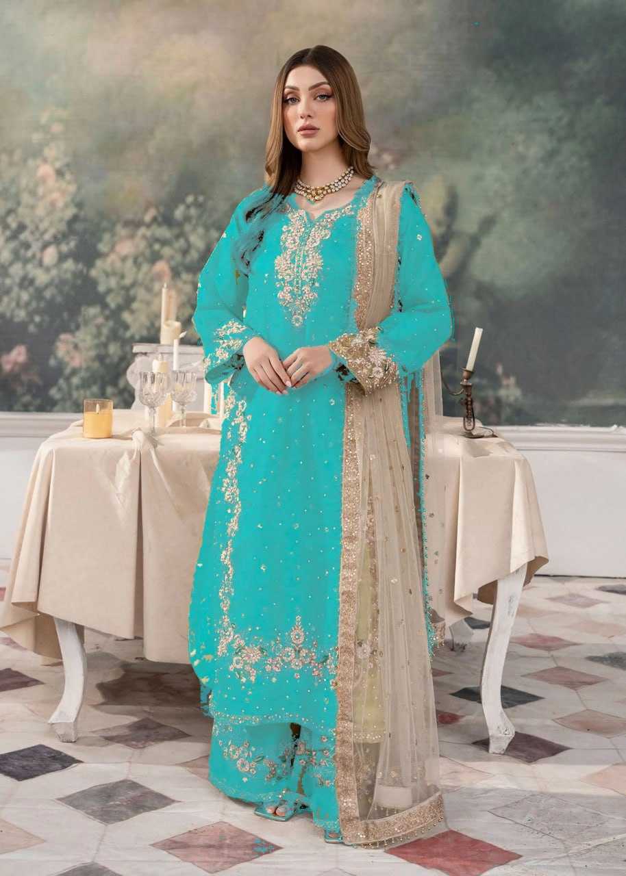Ynf Jimmy Choo RIN232 81 Suits & Dresses Wholesale Embroidery Suits Party wear suits Manufacturer