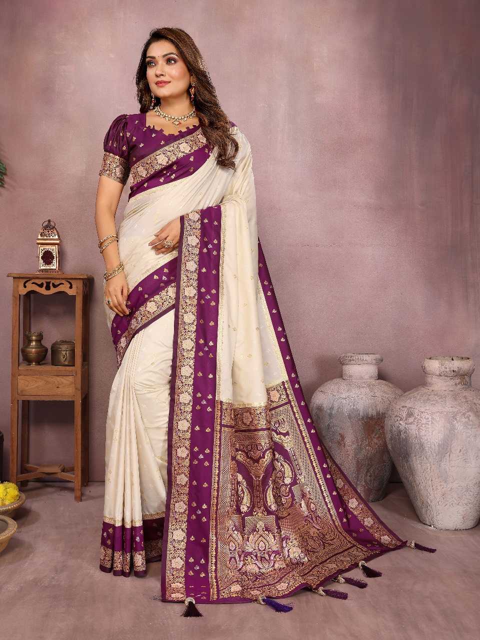 Ynf Kanjivaram Silk RIN144 sarangi Silk Sarees Wedding Collections Festive Collections Wholesale Handloom Sarees Zari Border Silk Sarees Manufacturer
