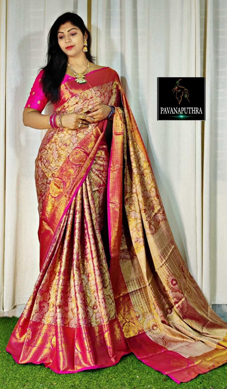 Ynf Kanjivaram Silk RIN209 ST-Vol-01 Silk Sarees Wedding Collections Wholesale Kanjivaram Silk Sarees Designer Silk Sarees Zari Border Silk Sarees Manufacturer