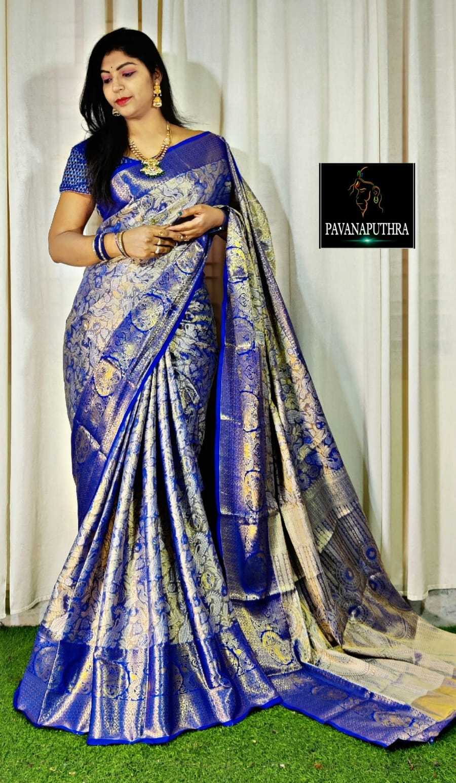 Ynf Kanjivaram Silk RIN209 ST-Vol-01 Silk Sarees Wedding Collections Wholesale Kanjivaram Silk Sarees Designer Silk Sarees Zari Border Silk Sarees Manufacturer