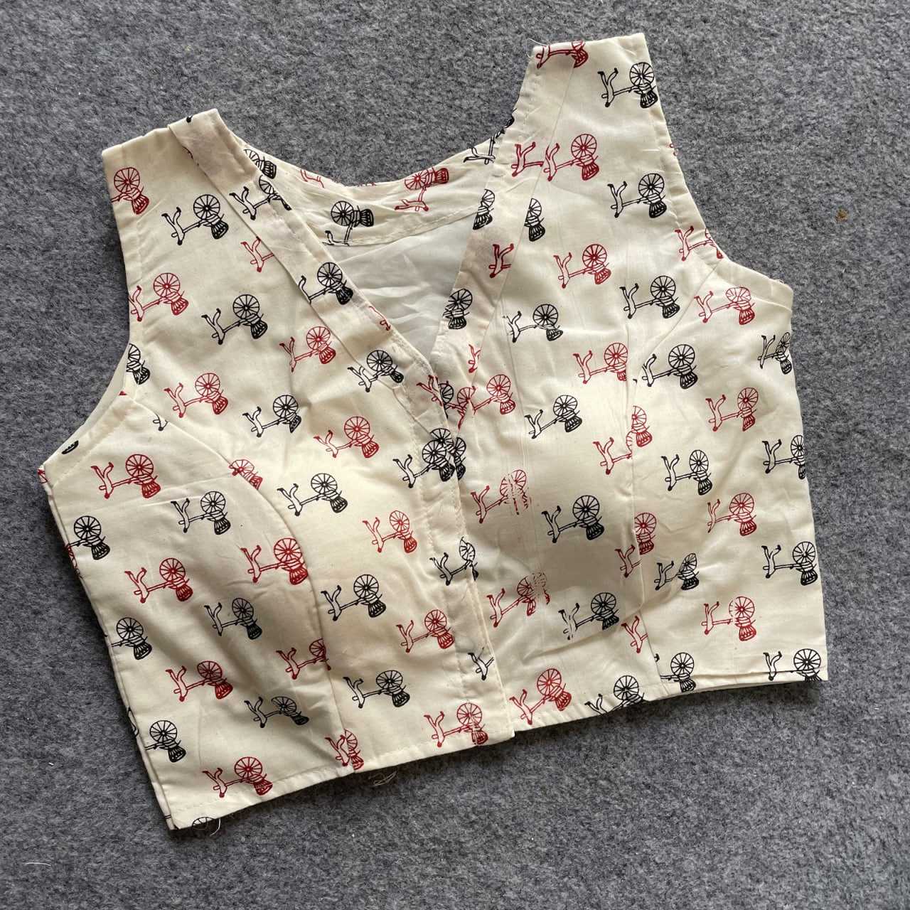 Ynf Khadi Cotton KESH426 222 Readymade Blouses Wedding Collections Festive Collections Wholesale Printed Blouse Cotton Blouse Fashion Blouse Manufacturer