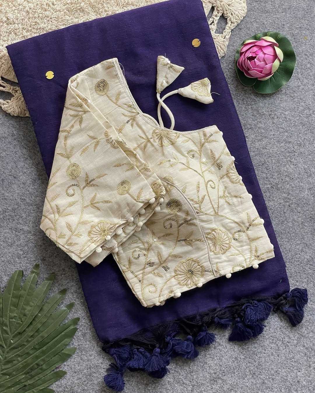 Ynf Khadi Cotton KESH437 Khadi Cotton Sarees Wedding Collections Festive Collections Wholesale Designer Sarees Sequence Sarees Cotton Sarees Manufacturer