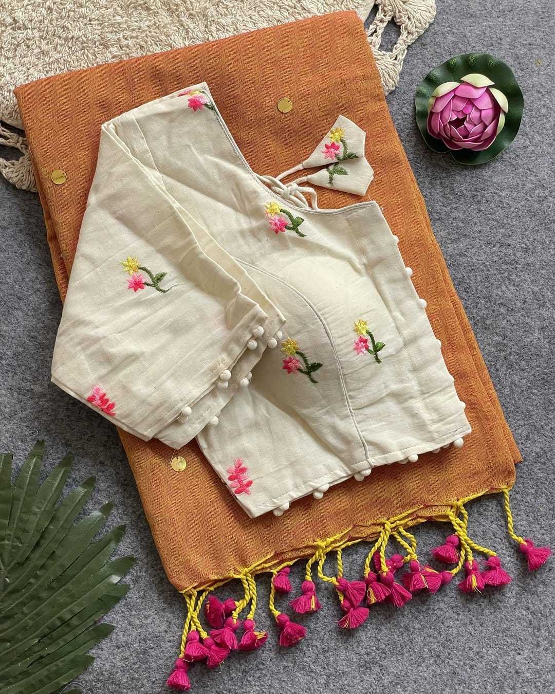 Ynf Khadi Cotton KESH437 Khadi Cotton Sarees Wedding Collections Festive Collections Wholesale Designer Sarees Sequence Sarees Cotton Sarees Manufacturer