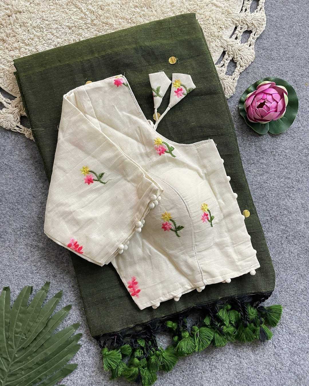 Ynf Khadi Cotton KESH437 Khadi Cotton Sarees Wedding Collections Festive Collections Wholesale Designer Sarees Sequence Sarees Cotton Sarees Manufacturer