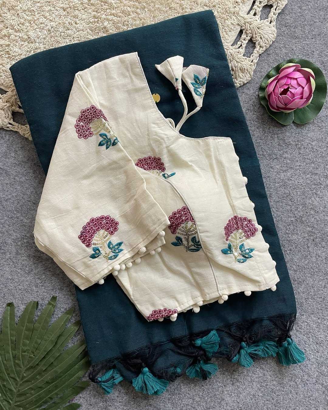 Ynf Khadi Cotton KESH437 Khadi Cotton Sarees Wedding Collections Festive Collections Wholesale Designer Sarees Sequence Sarees Cotton Sarees Manufacturer