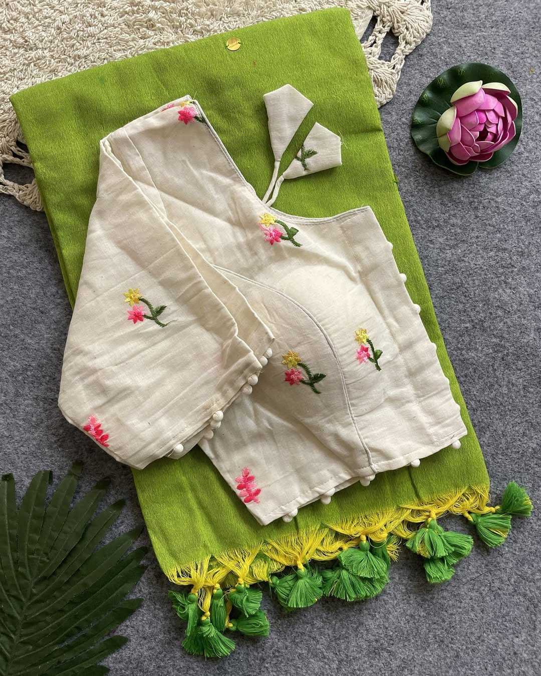 Ynf Khadi Cotton KESH437 Khadi Cotton Sarees Wedding Collections Festive Collections Wholesale Designer Sarees Sequence Sarees Cotton Sarees Manufacturer