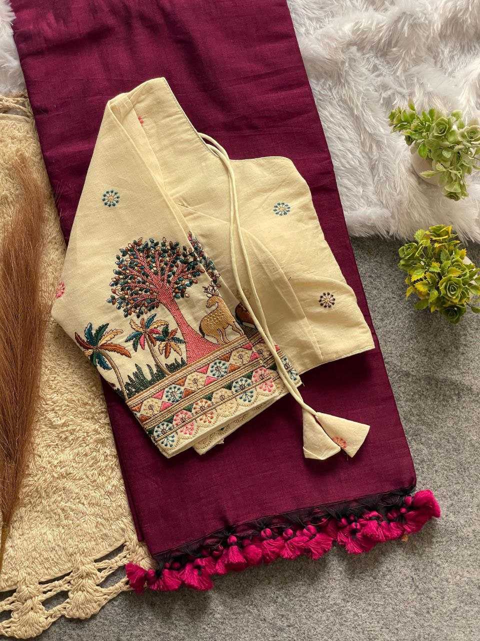 Ynf Khadi Cotton RIN216 DIVYA Sarees Wedding Collections Festive Collections Wholesale Mirror Work Saree Cotton Sarees Sarees With Blouse Manufacturer