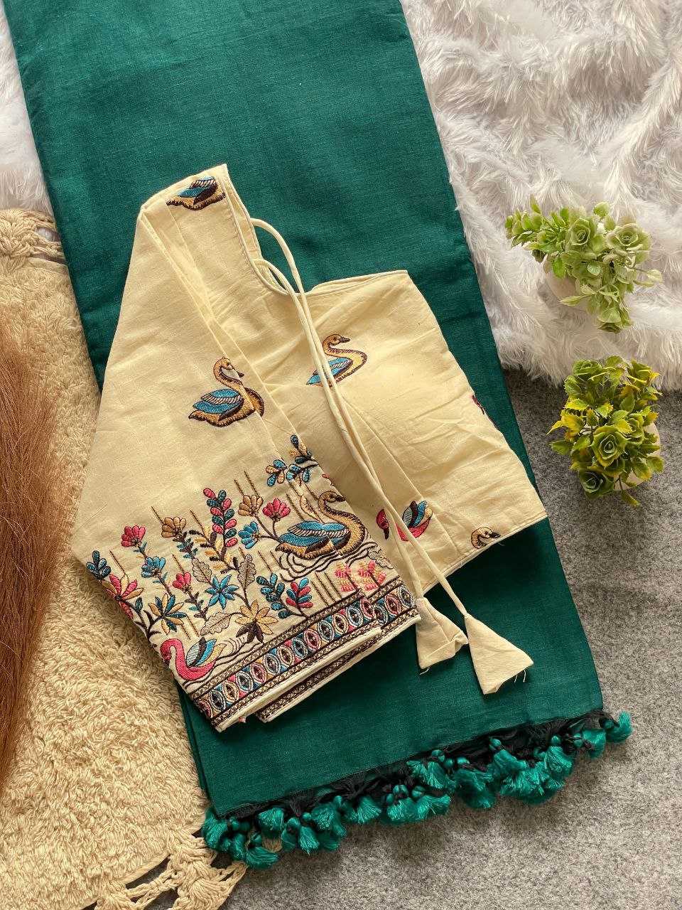 Ynf Khadi Cotton RIN216 DIVYA Sarees Wedding Collections Festive Collections Wholesale Mirror Work Saree Cotton Sarees Sarees With Blouse Manufacturer
