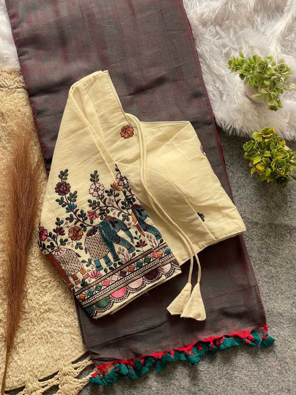 Ynf Khadi Cotton RIN216 DIVYA Sarees Wedding Collections Festive Collections Wholesale Mirror Work Saree Cotton Sarees Sarees With Blouse Manufacturer