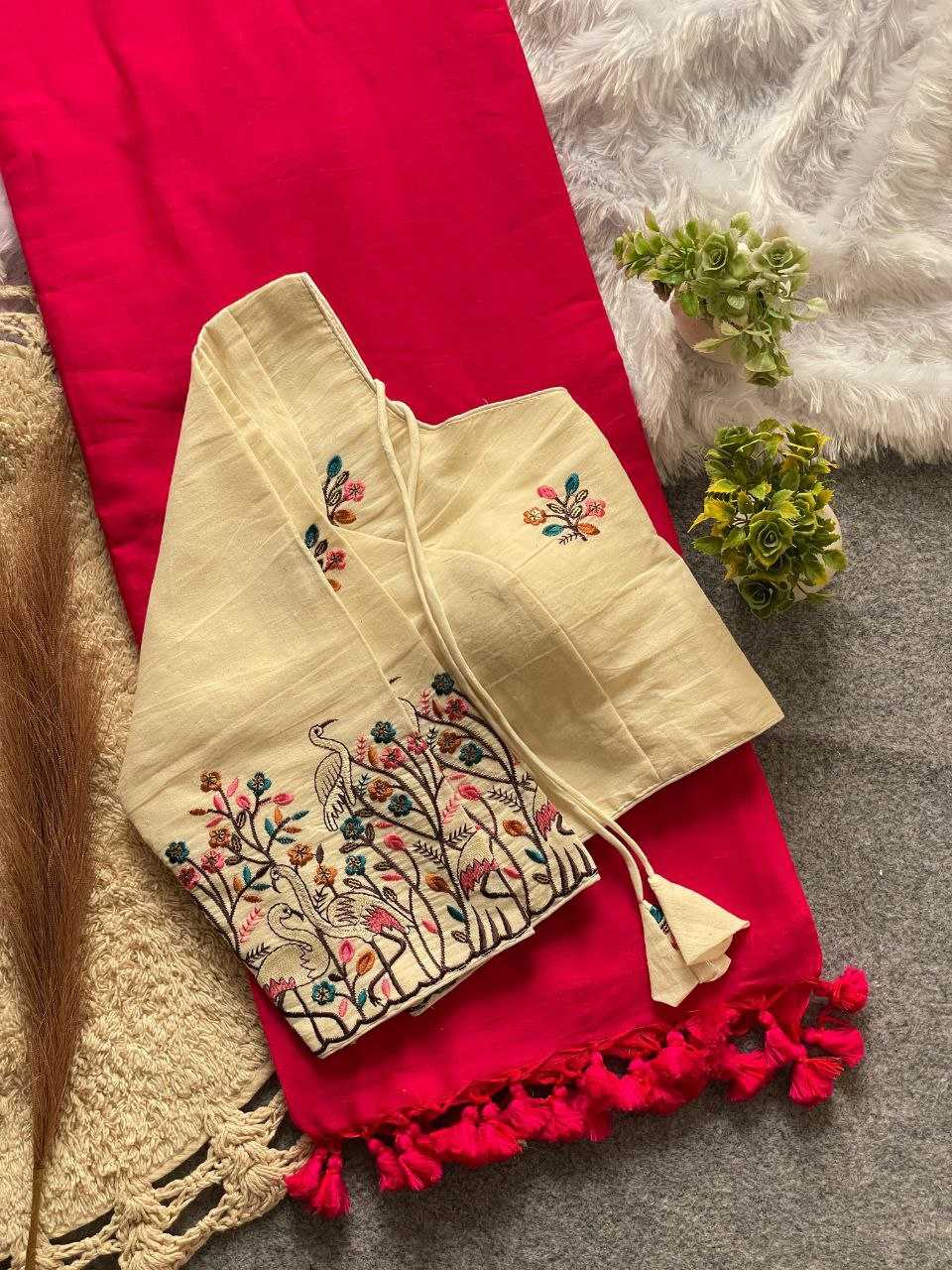 Ynf Khadi Cotton RIN216 DIVYA Sarees Wedding Collections Festive Collections Wholesale Mirror Work Saree Cotton Sarees Sarees With Blouse Manufacturer