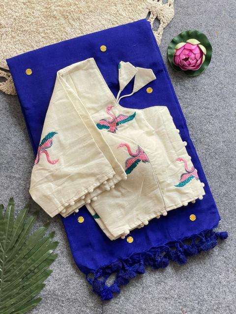 Ynf Khadi Cotton RIN216 DIVYA Sarees Wedding Collections Festive Collections Wholesale Mirror Work Saree Cotton Sarees Sarees With Blouse Manufacturer