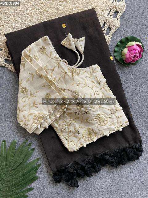 Ynf Khadi Cotton RIN216 DIVYA Sarees Wedding Collections Festive Collections Wholesale Mirror Work Saree Cotton Sarees Sarees With Blouse Manufacturer