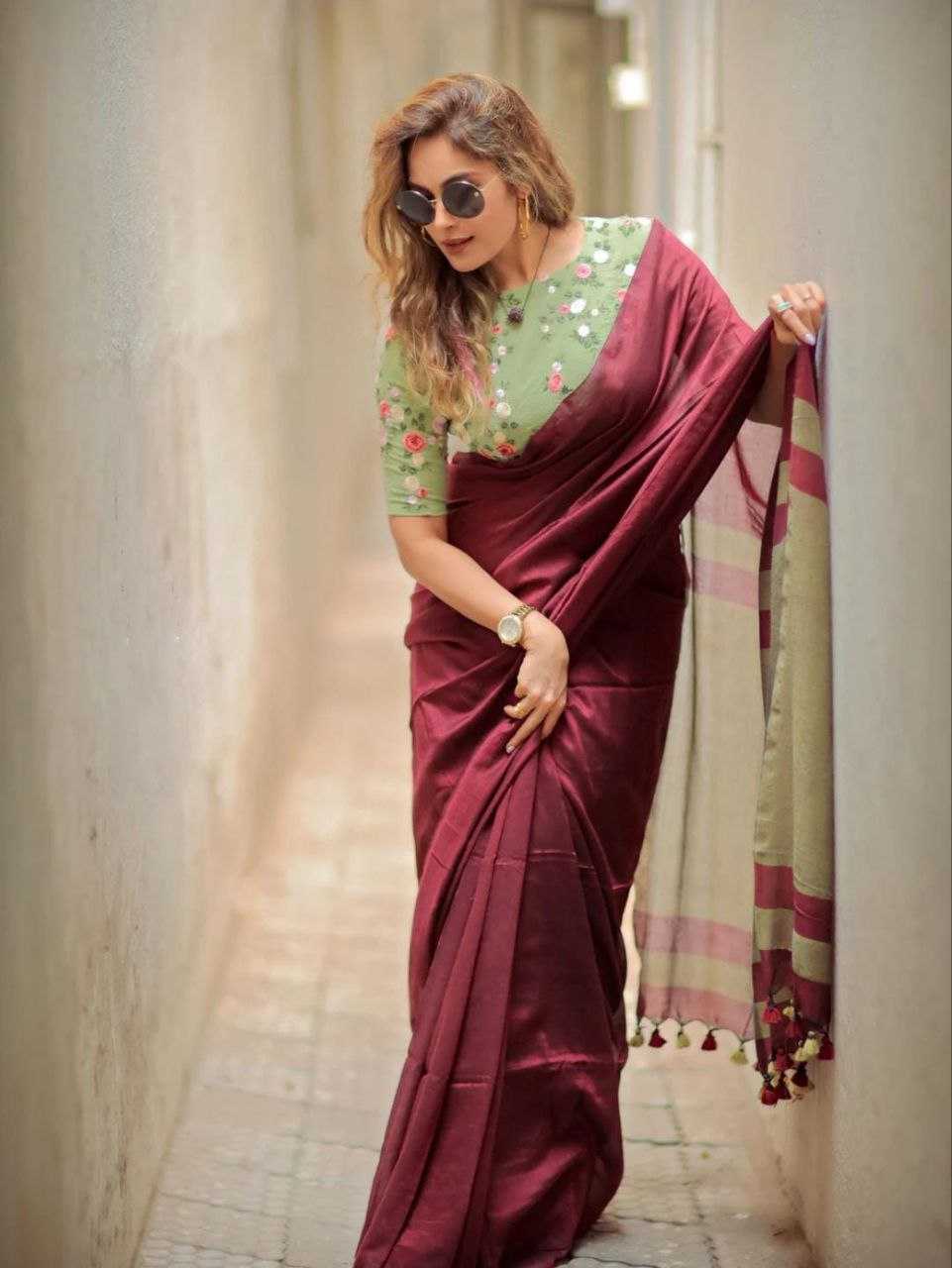 Ynf Khadi Cotton RIN216 gopikanya Sarees Wedding Collections Festive Collections Wholesale Traditional Sarees Cotton Sarees Sarees With Blouse Manufacturer