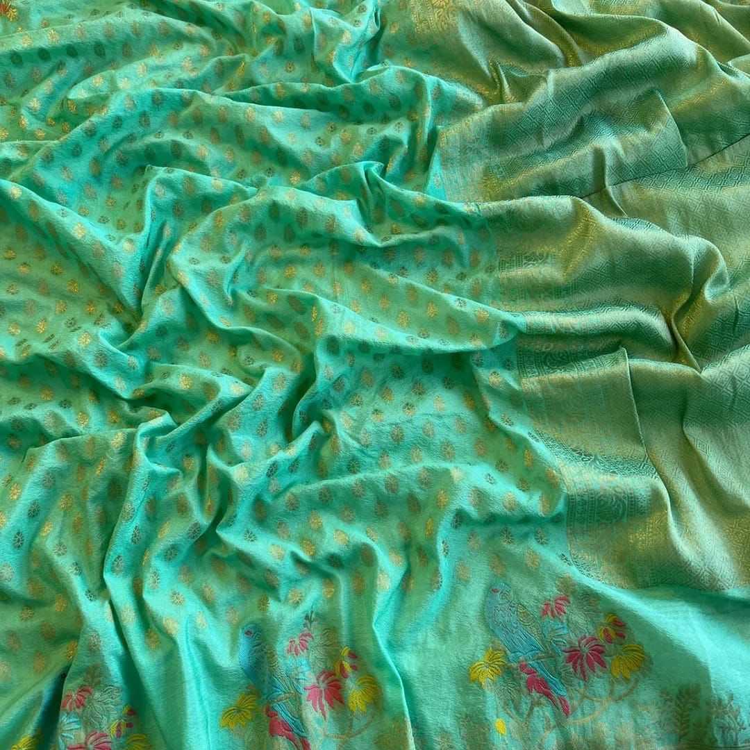 Ynf Khadi KESH484 327 Silk Sarees Wedding Collections Festive Collections Wholesale Khadi Silk Sarees Party Wear Silk Sarees Zari Border Silk Sarees Manufacturer