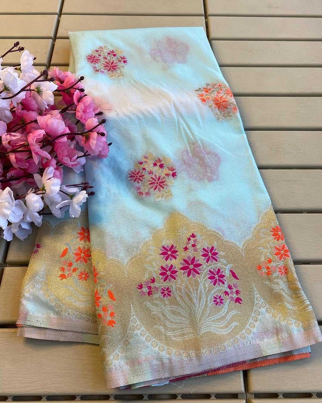 Ynf Khadi KESH484 scalloped Silk Sarees Wedding Collections Wholesale Khadi Silk Sarees Designer Silk Sarees Silk Sarees For Weddings Manufacturer