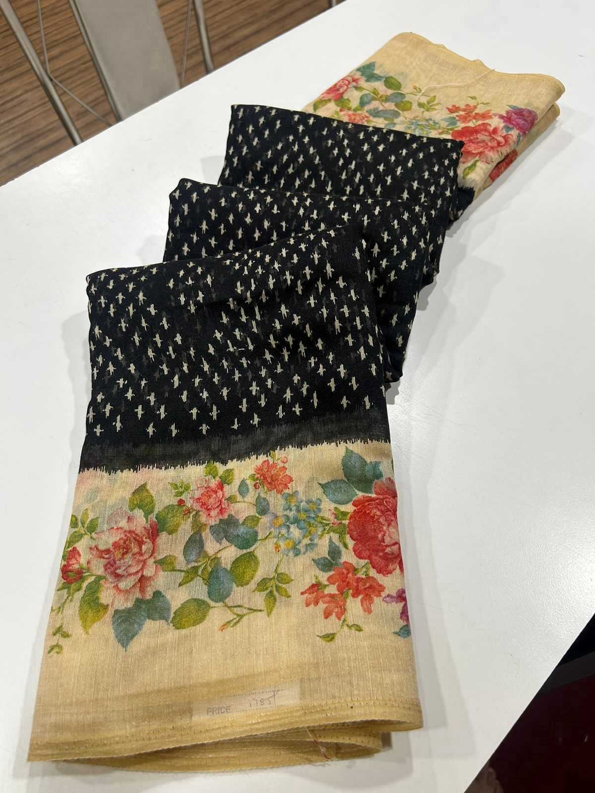 Ynf Linen KESH484 323 Sarees Wedding Collections Festive Collections Wholesale Designer Sarees Printed Sarees Linen Sarees Manufacturer