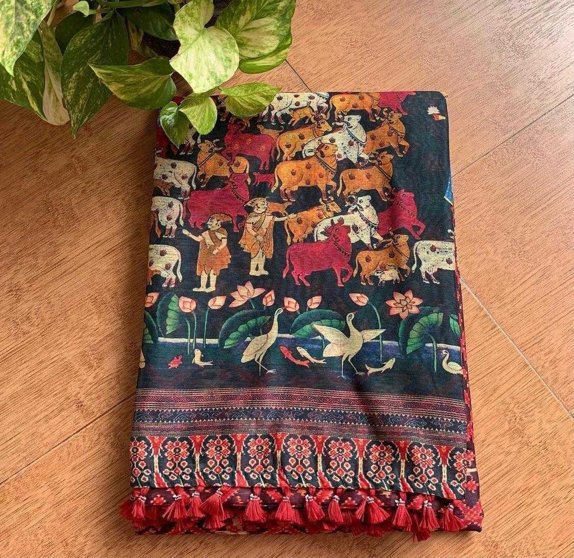 Ynf Linen KESH484 338 Sarees Wedding Collections Festive Collections Wholesale Printed Sarees Traditional Sarees Linen Sarees Manufacturer