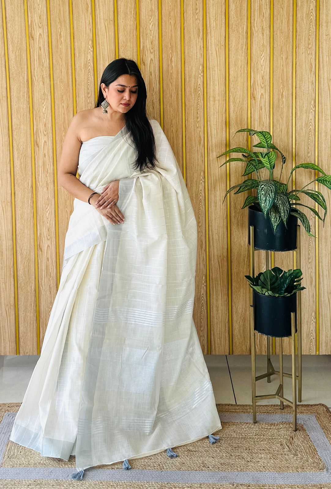 Ynf Linen RIN183 SIDHDHI Sarees Wedding Collections Festive Collections Wholesale Designer Sarees Linen Sarees Onam Collections Manufacturer