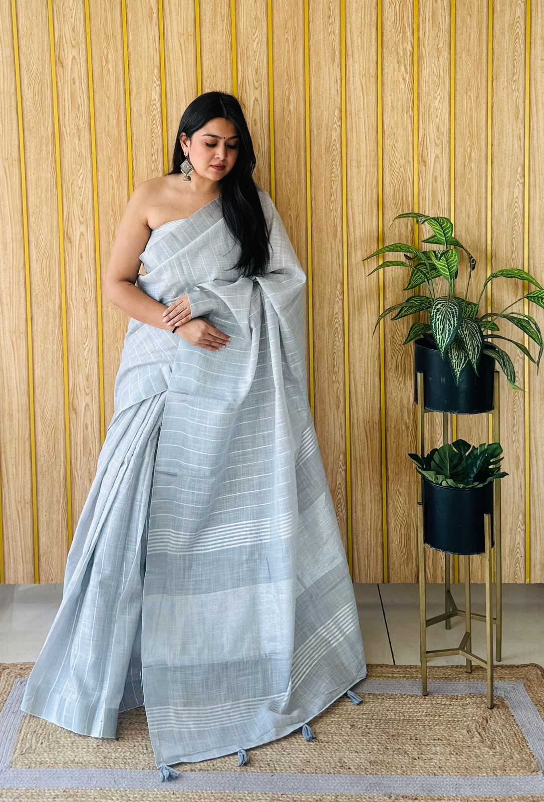 Ynf Linen RIN183 SIDHDHI Sarees Wedding Collections Festive Collections Wholesale Designer Sarees Linen Sarees Onam Collections Manufacturer