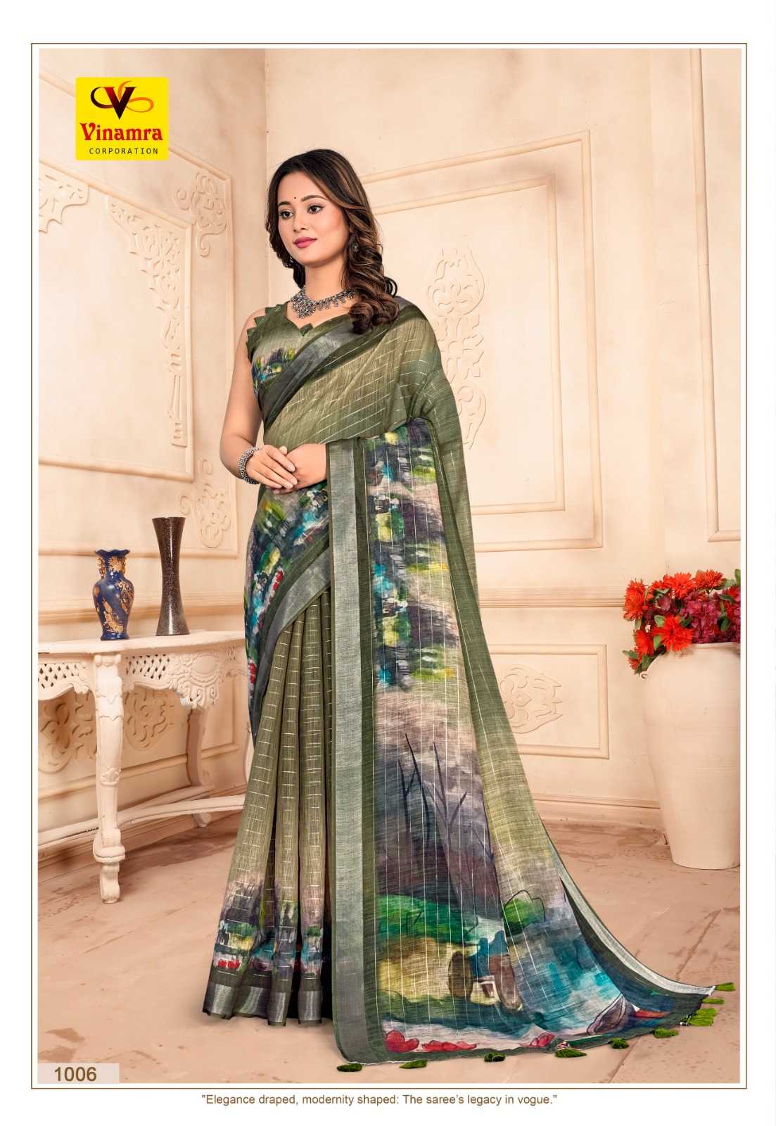 Ynf Linen RIN203 NEBULA VOL-1 Sarees Wedding Collections Festive Collections Wholesale Designer Sarees Traditional Sarees Linen Sarees Manufacturer