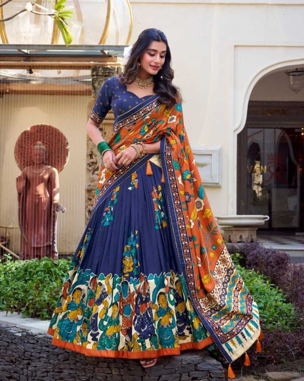 Ynf Muslin Cotton RIN222 293 Festive Collections Wholesale Navratri Chaniya Choli Manufacturer