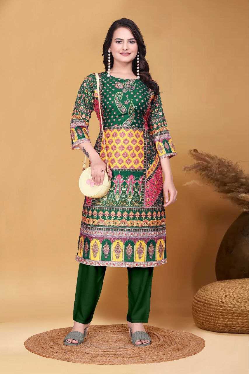 Ynf Muslin RIN220 Crap Kurti Wedding Collections Festive Collections Wholesale Festive Kurtis Printed Kurtis Kurti With Pants Manufacturer