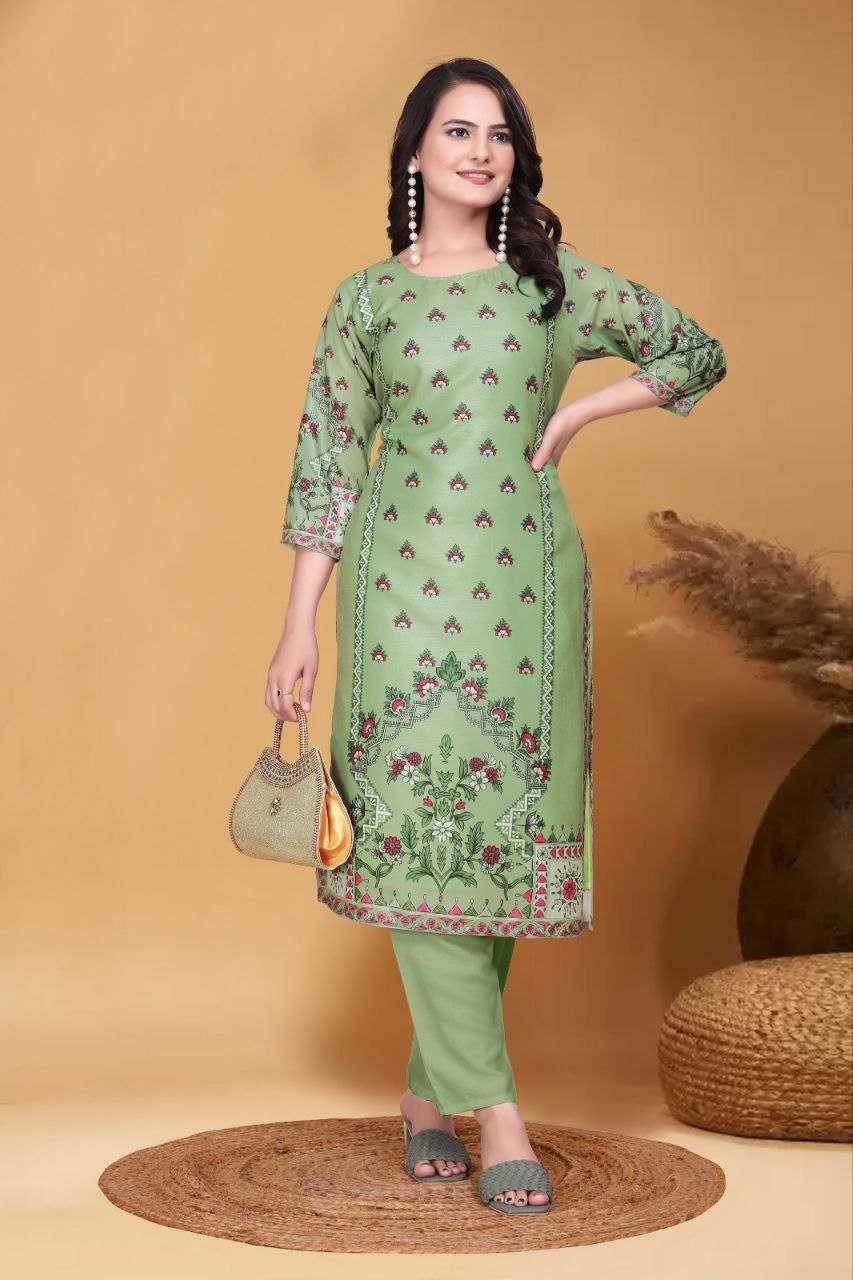 Ynf Muslin RIN220 Crap Kurti Wedding Collections Festive Collections Wholesale Festive Kurtis Printed Kurtis Kurti With Pants Manufacturer