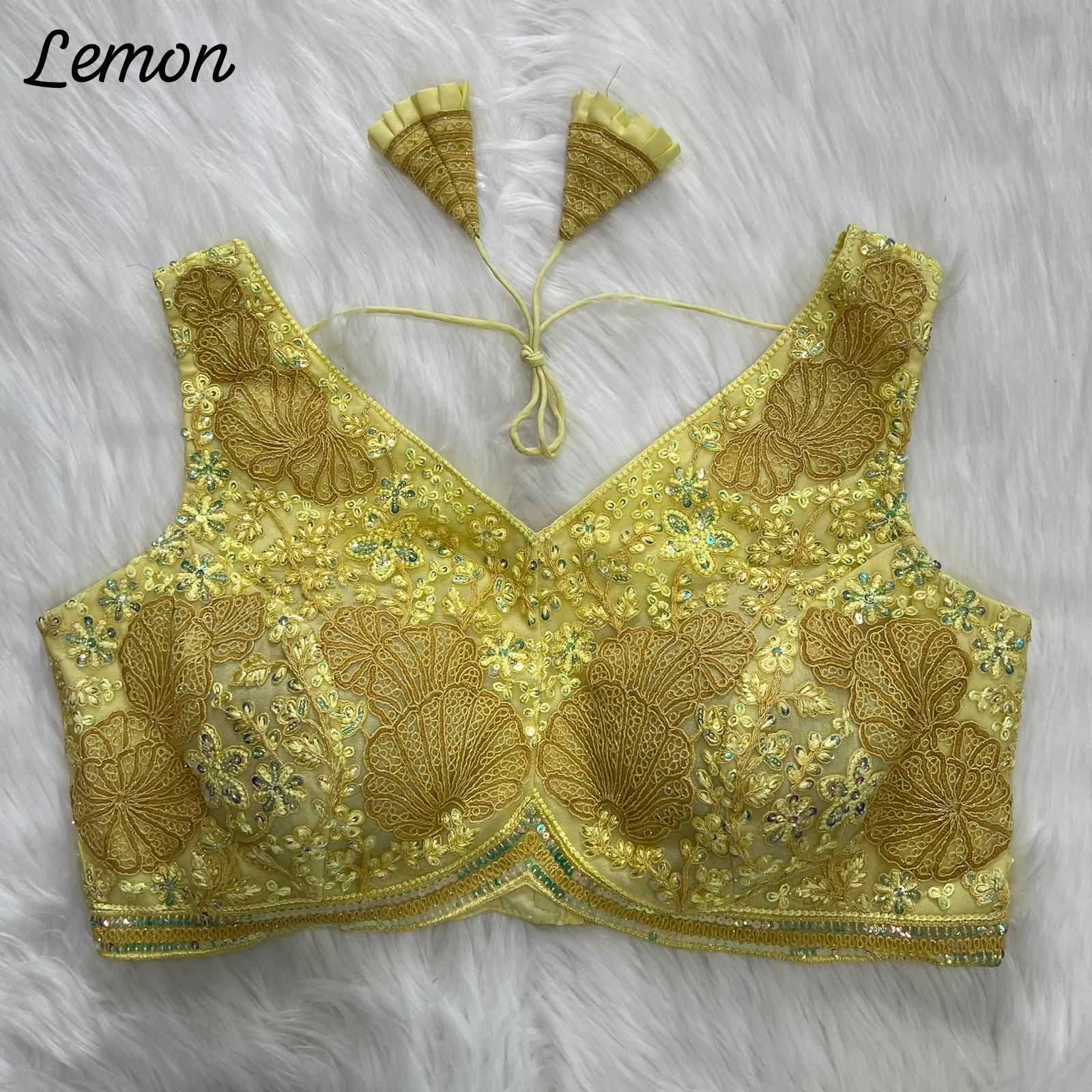 Ynf Net KESH426 GIRLIES Readymade Blouses Wholesale Sequence Embroidery Blouse Designer Blouse Party Wear Blouse Manufacturer