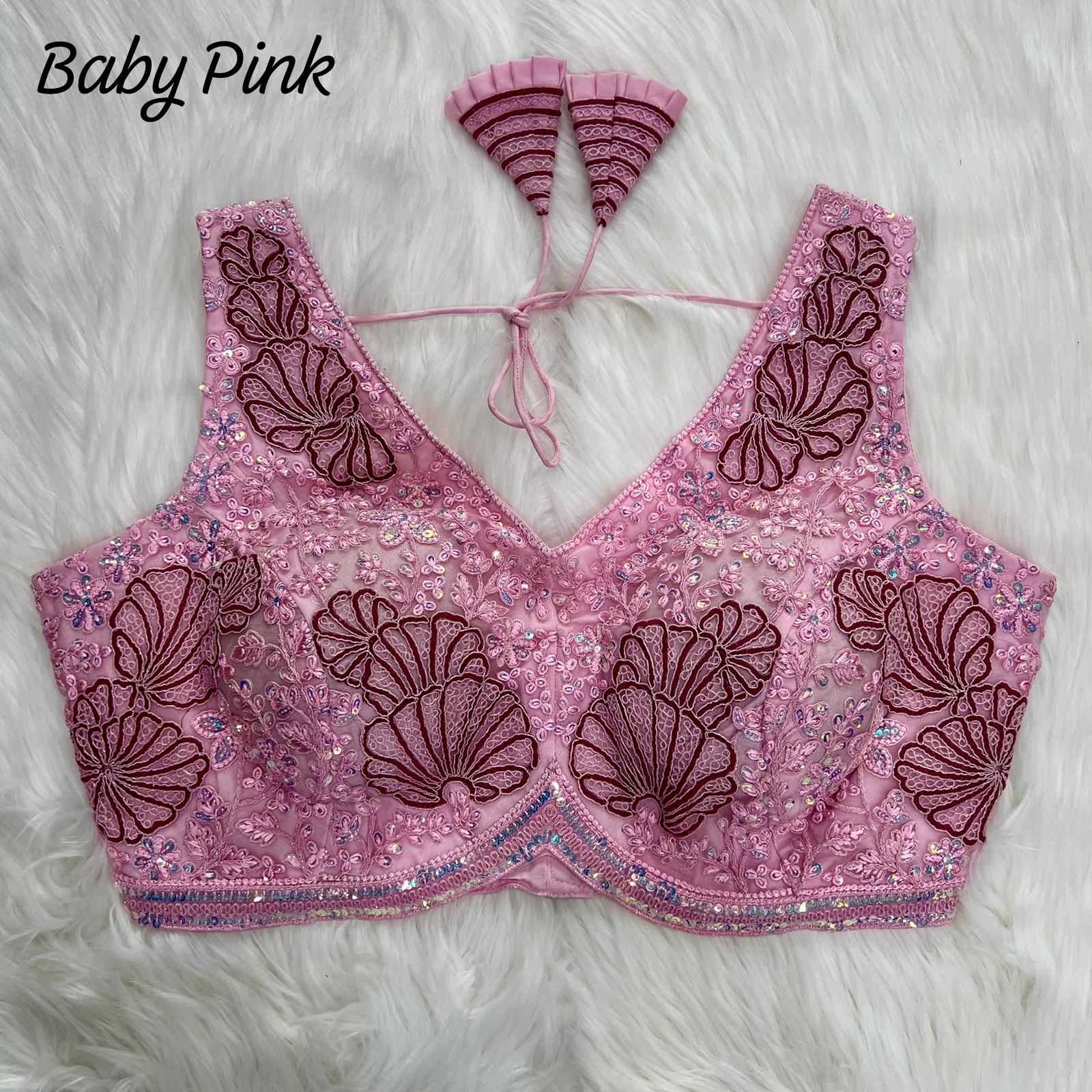 Ynf Net KESH426 GIRLIES Readymade Blouses Wholesale Sequence Embroidery Blouse Designer Blouse Party Wear Blouse Manufacturer