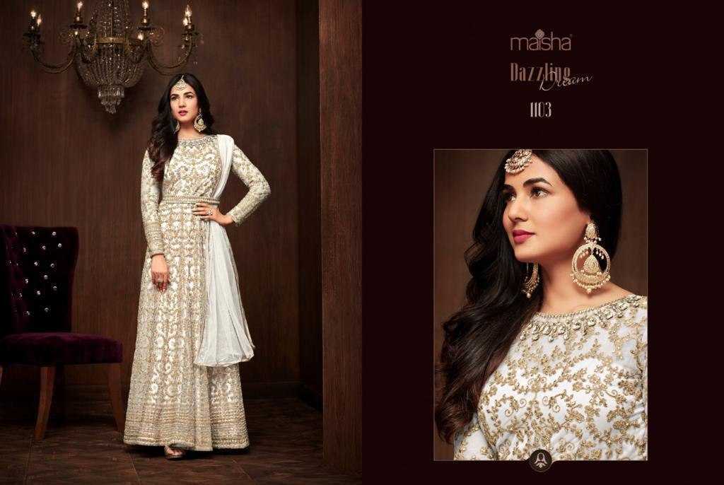 Ynf Net KESH504 1103 Suits & Dresses Wholesale Anarkali Suits Semi Stitched Suits Semi-Stitched Suits Manufacturer
