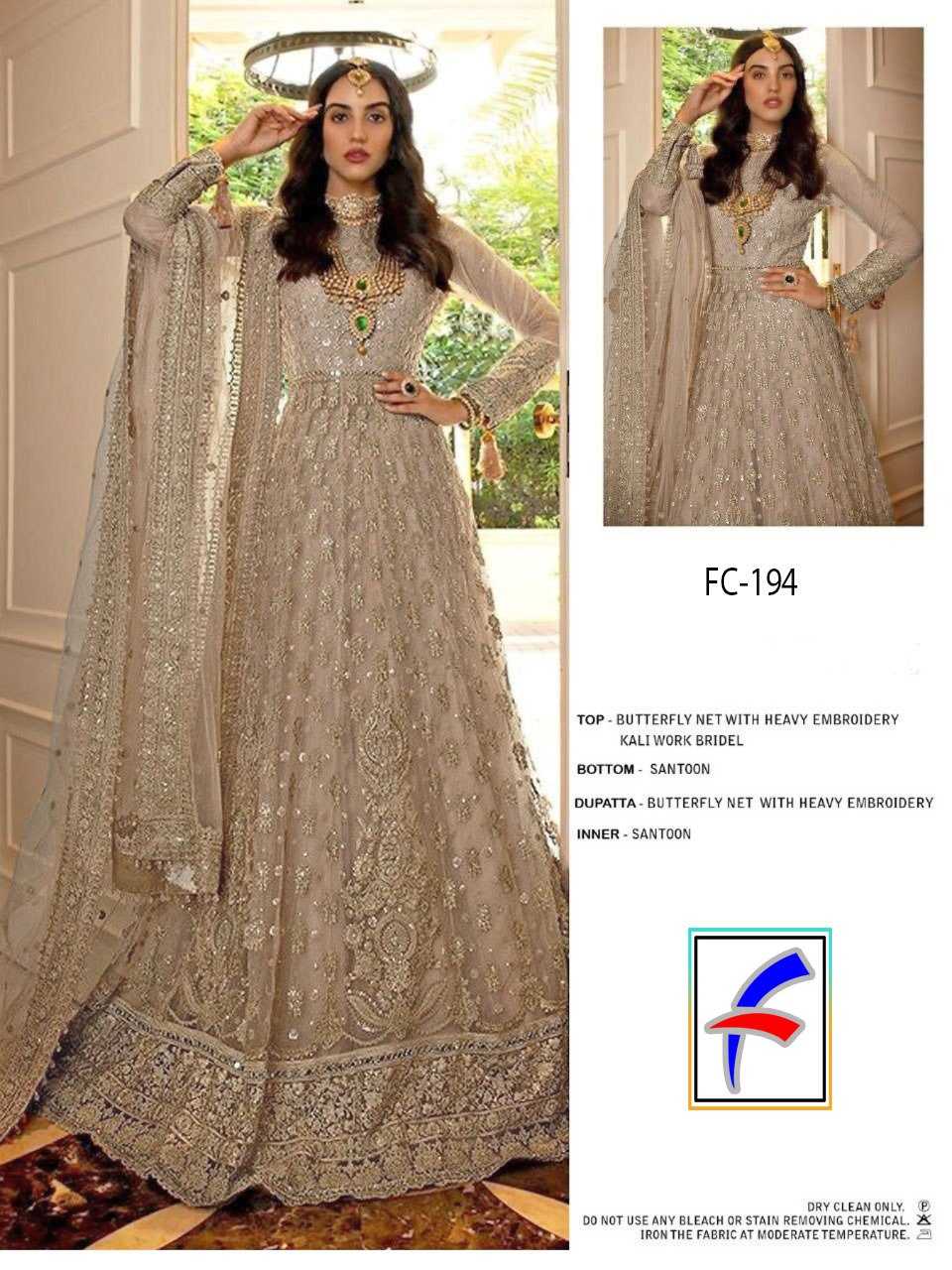 Ynf Net KESH504 194 Gowns Wholesale Embroidery Gowns Net Gowns Work Gowns Manufacturer