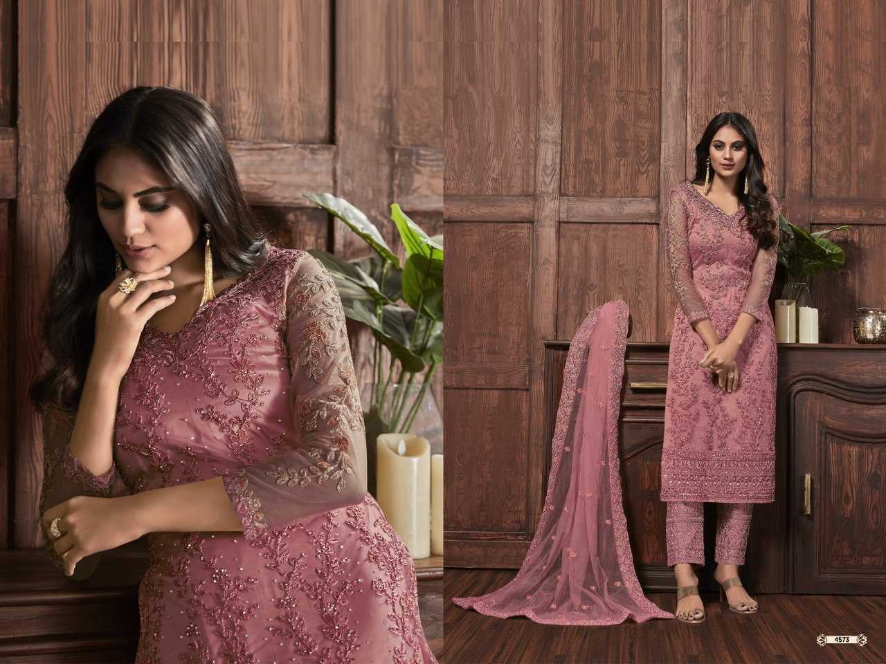 Ynf Net KESH504 4573 Suits & Dresses Wholesale Embroidery Suits Semi Stitched Suits Net Suit Manufacturer