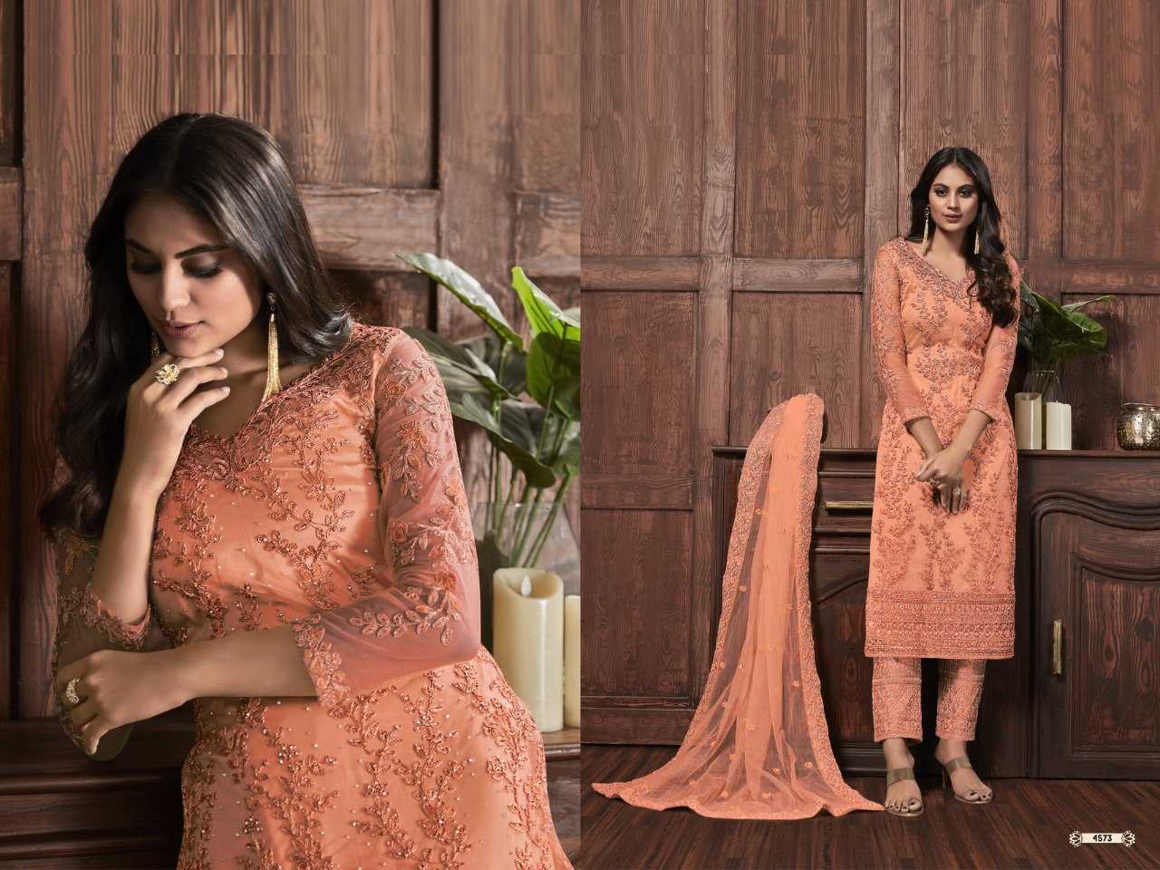 Ynf Net KESH504 4573 Suits & Dresses Wholesale Embroidery Suits Semi Stitched Suits Net Suit Manufacturer