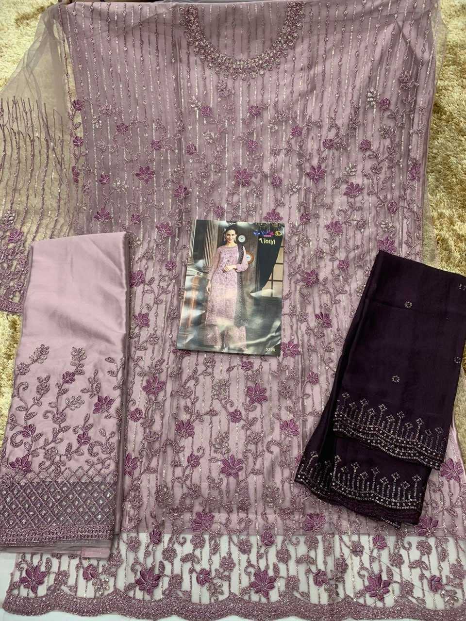 Ynf Net KESH504 5391 Suits & Dresses Wholesale Embroidery Suits Semi Stitched Suits Net Suit Manufacturer