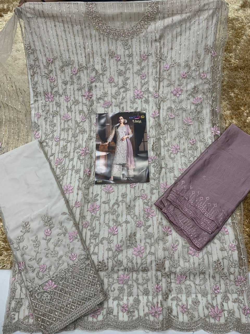 Ynf Net KESH504 5391 Suits & Dresses Wholesale Embroidery Suits Semi Stitched Suits Net Suit Manufacturer