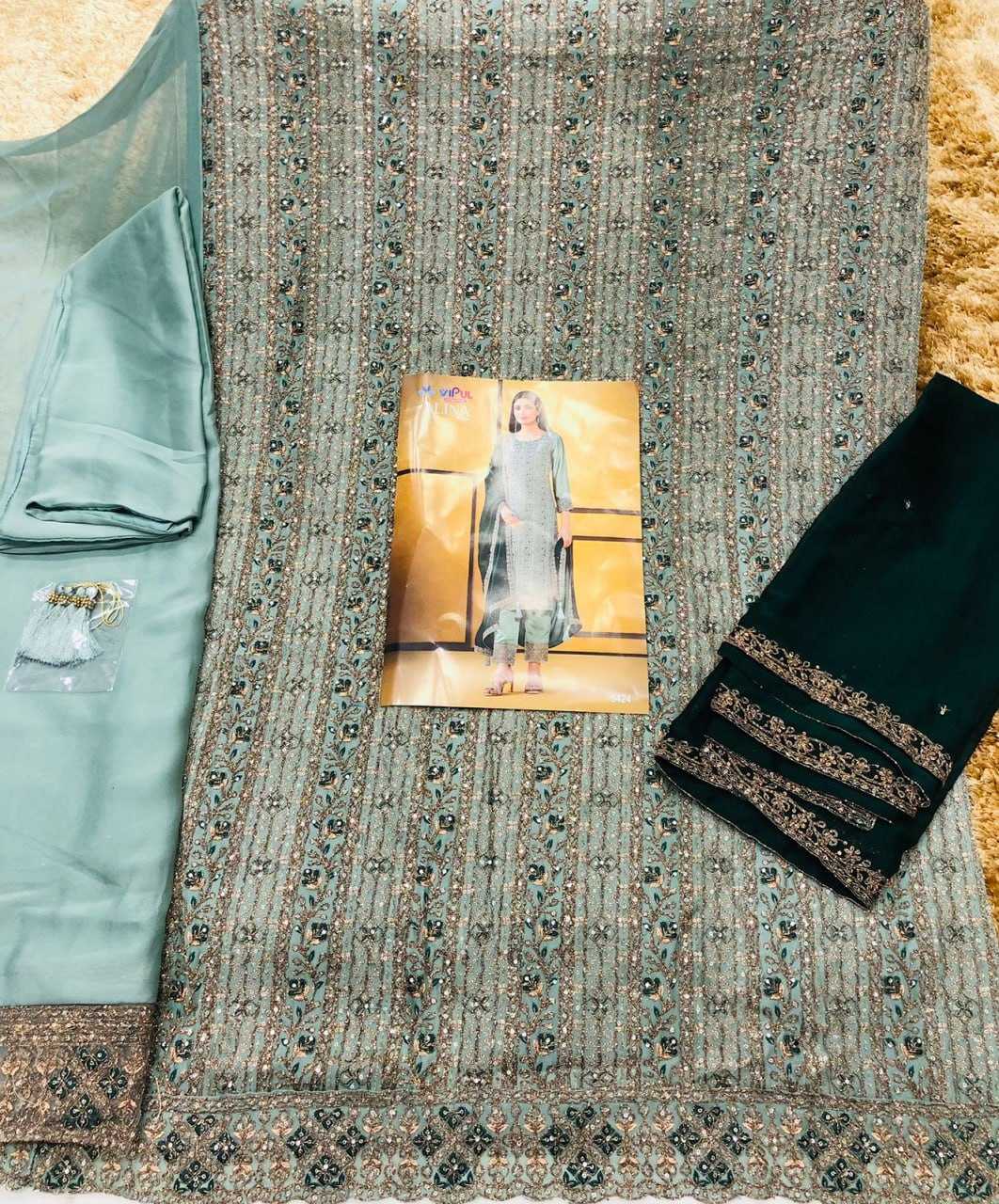 Ynf Net KESH504 5421 Suits & Dresses Wholesale Embroidery Suits Net Suit Semi-Stitched Suits Manufacturer