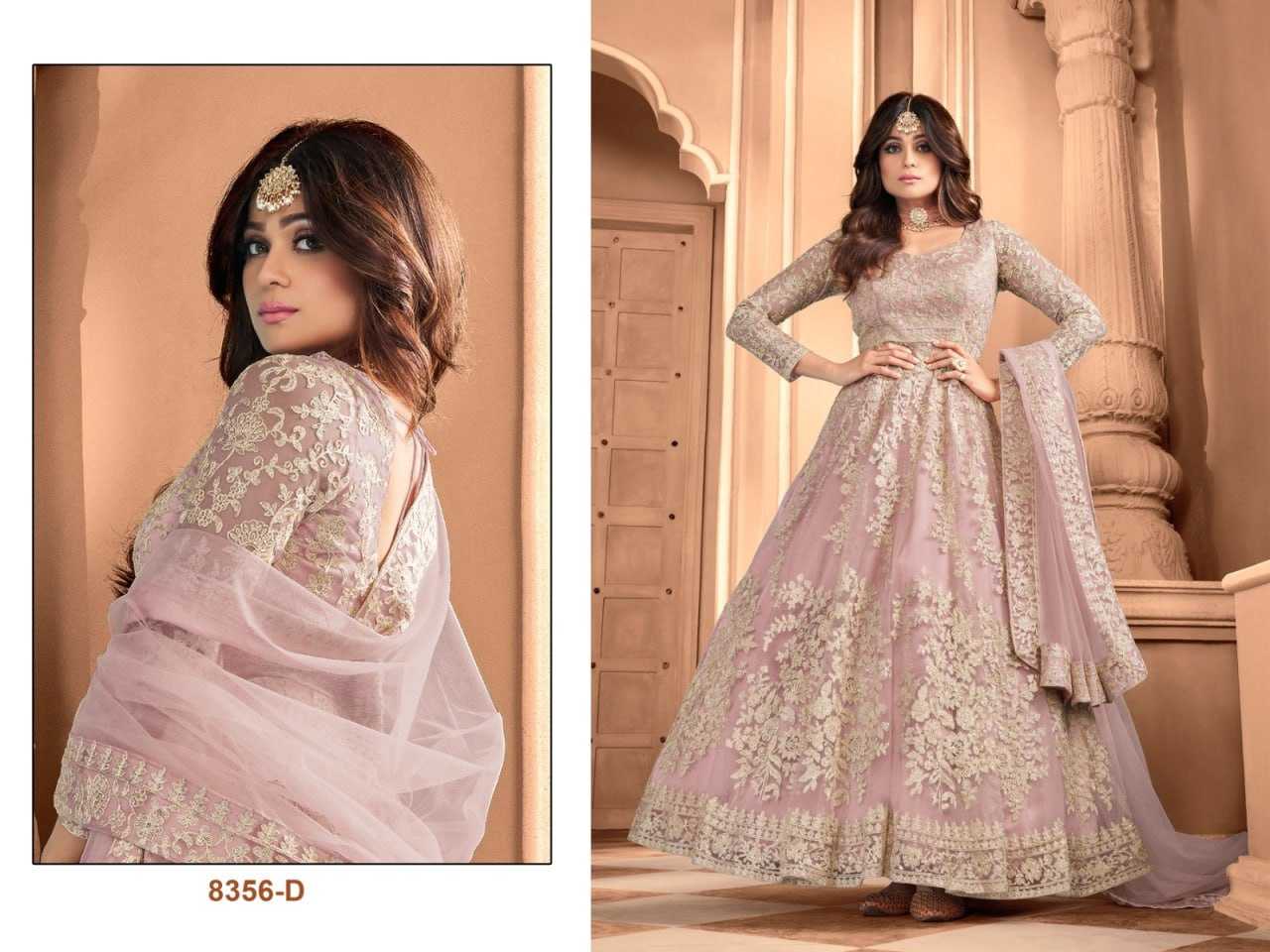 Ynf Net KESH504 8356 Gowns Wedding Collections Bollywood Collections Wholesale Embroidery Gowns Net Gowns Shamita Shetty Manufacturer