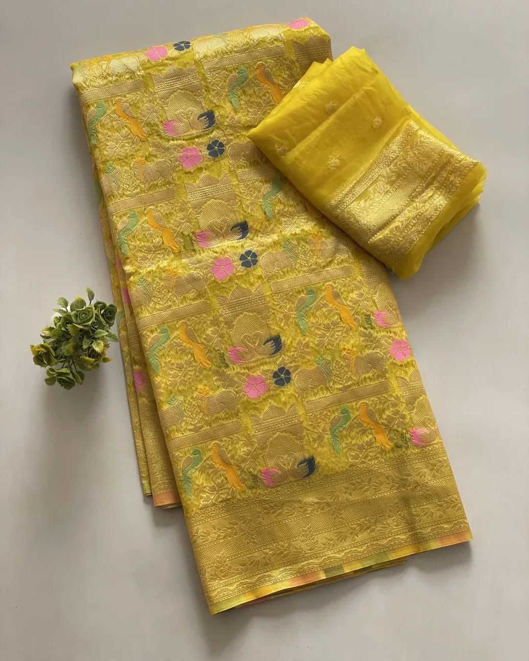 Ynf Organic Silk KESH484 Kora Silk Sarees Wedding Collections Festive Collections Wholesale Kora Silk Sarees Designer Silk Sarees Zari Border Silk Sarees Manufacturer