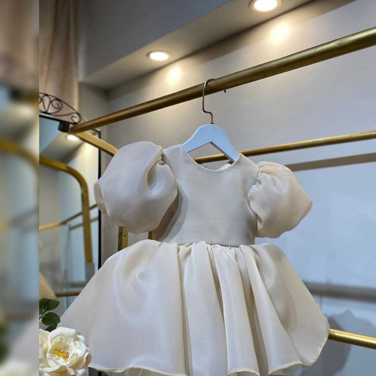 Ynf Organza RIN107 346 Kids Wear Wholesale Kids Frocks Girls Frock Kids Designer Frock Manufacturer