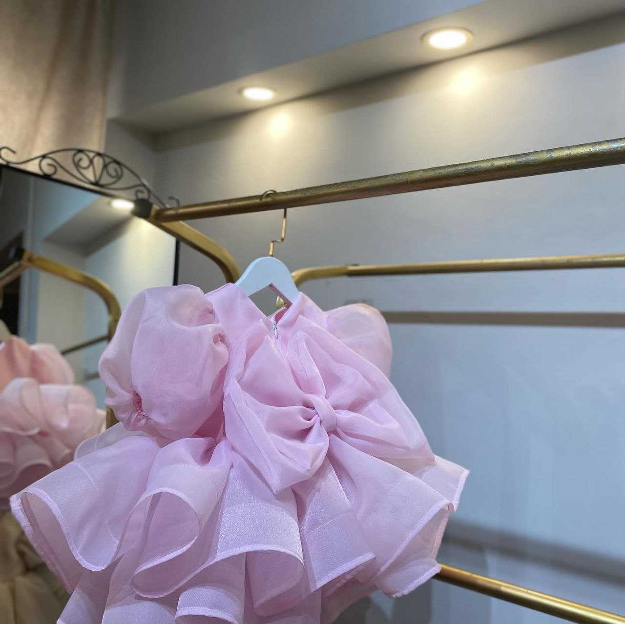 Ynf Organza RIN107 346 Kids Wear Wholesale Kids Frocks Girls Frock Kids Designer Frock Manufacturer