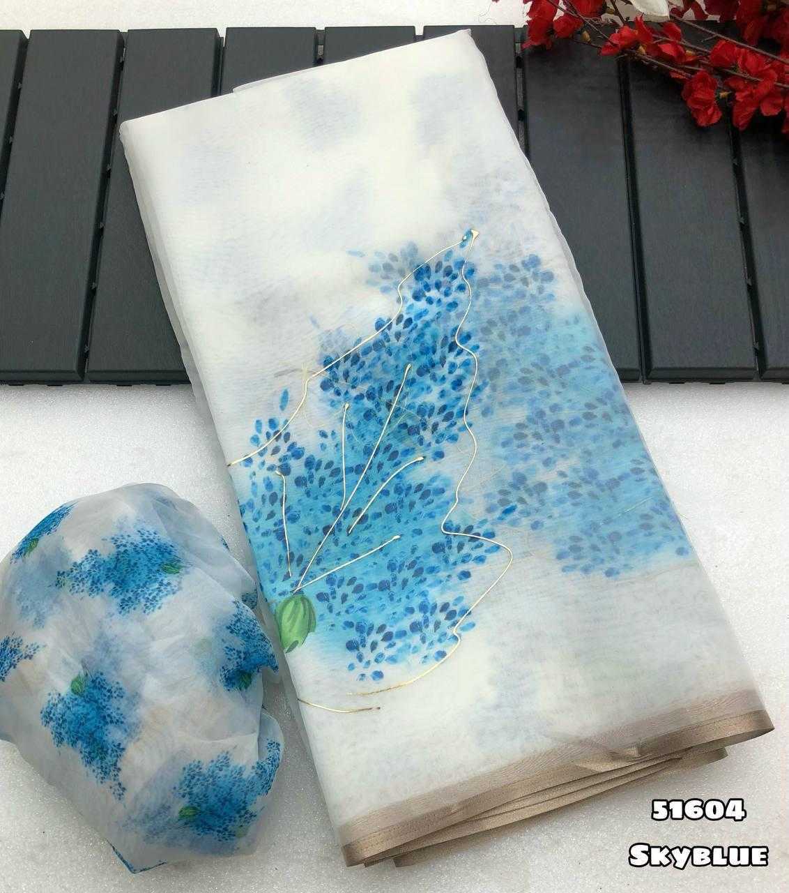 Ynf Organza RIN203 Digital Sarees Wedding Collections Festive Collections Wholesale Designer Sarees Organza Sarees Printed Sarees Manufacturer
