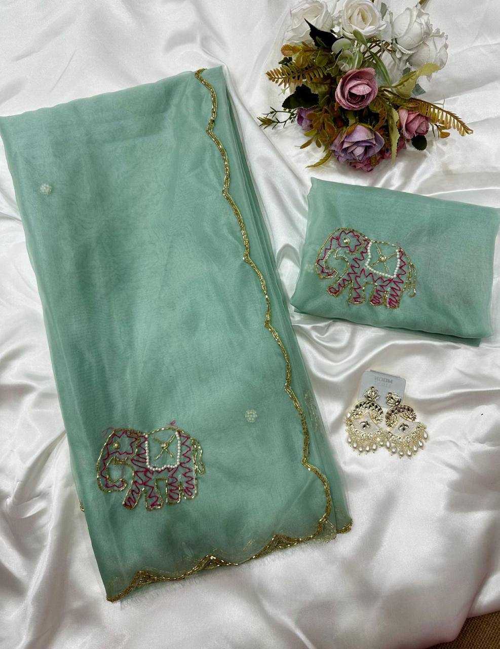 Ynf Organza Silk KESH509 126 Sarees Wholesale Designer Sarees Fancy Sarees Ladies Sarees Manufacturer