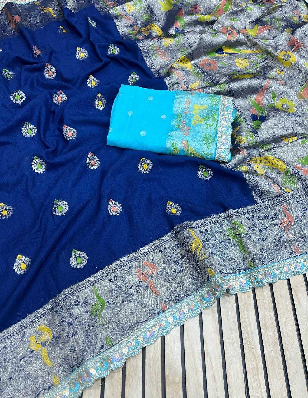 Ynf Paithani Silk RIN225 914 Silk Sarees Wedding Collections Wholesale Kalamkari Silk Sarees Sangeet Outfits Manufacturer