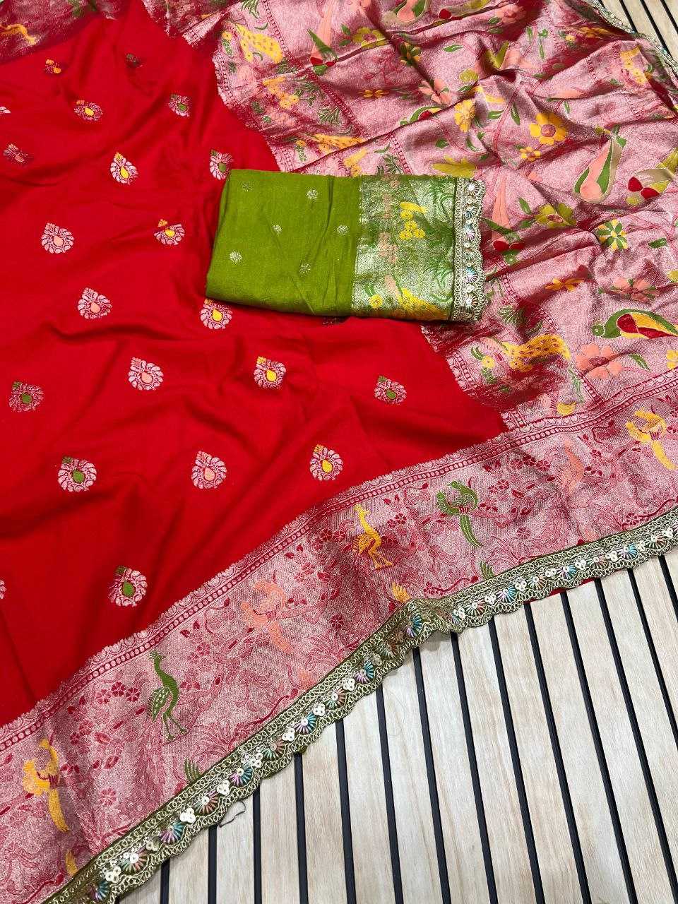 Ynf Paithani Silk RIN225 914 Silk Sarees Wedding Collections Wholesale Kalamkari Silk Sarees Sangeet Outfits Manufacturer