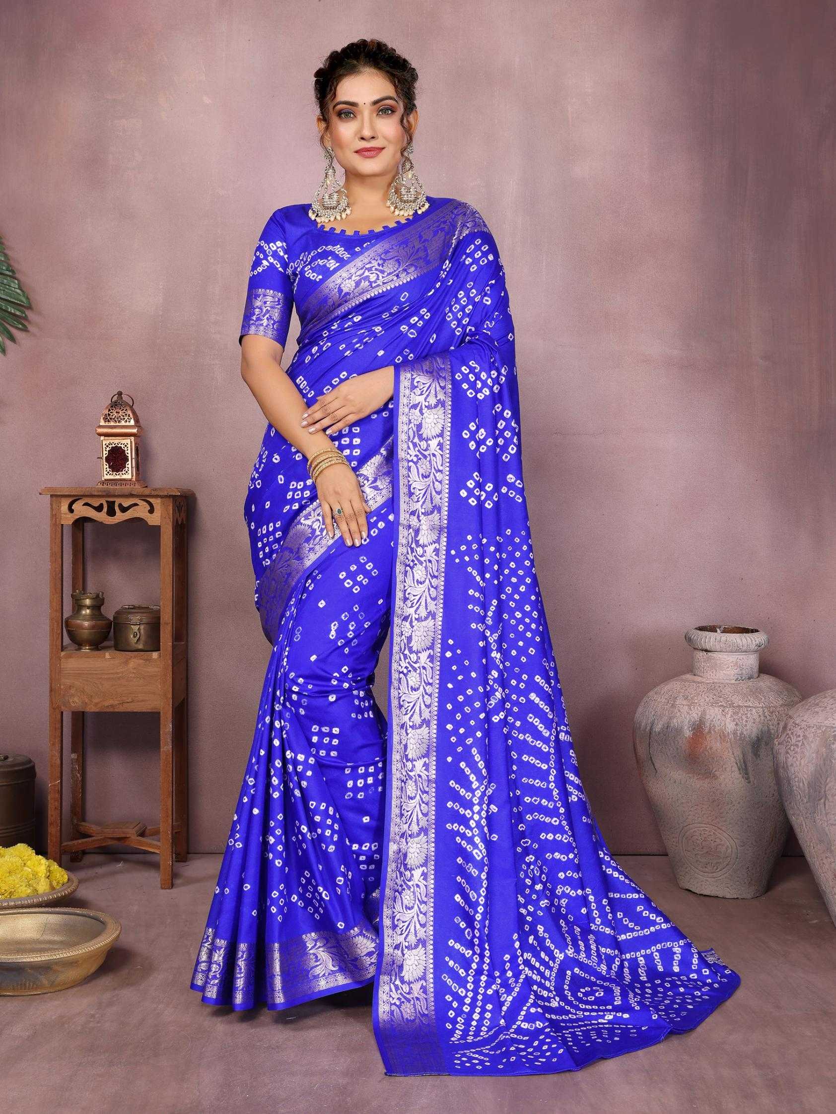 Ynf Pure Bandhej RIN183 MORPANKH Silk Sarees Wholesale Soft Silk Sarees Designer Silk Sarees Fancy Silk Sarees Manufacturer