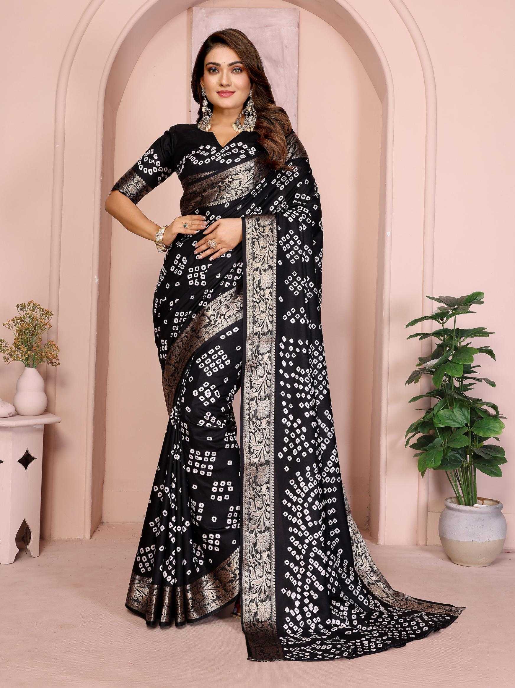 Ynf Pure Bandhej RIN183 MORPANKH Silk Sarees Wholesale Soft Silk Sarees Designer Silk Sarees Fancy Silk Sarees Manufacturer